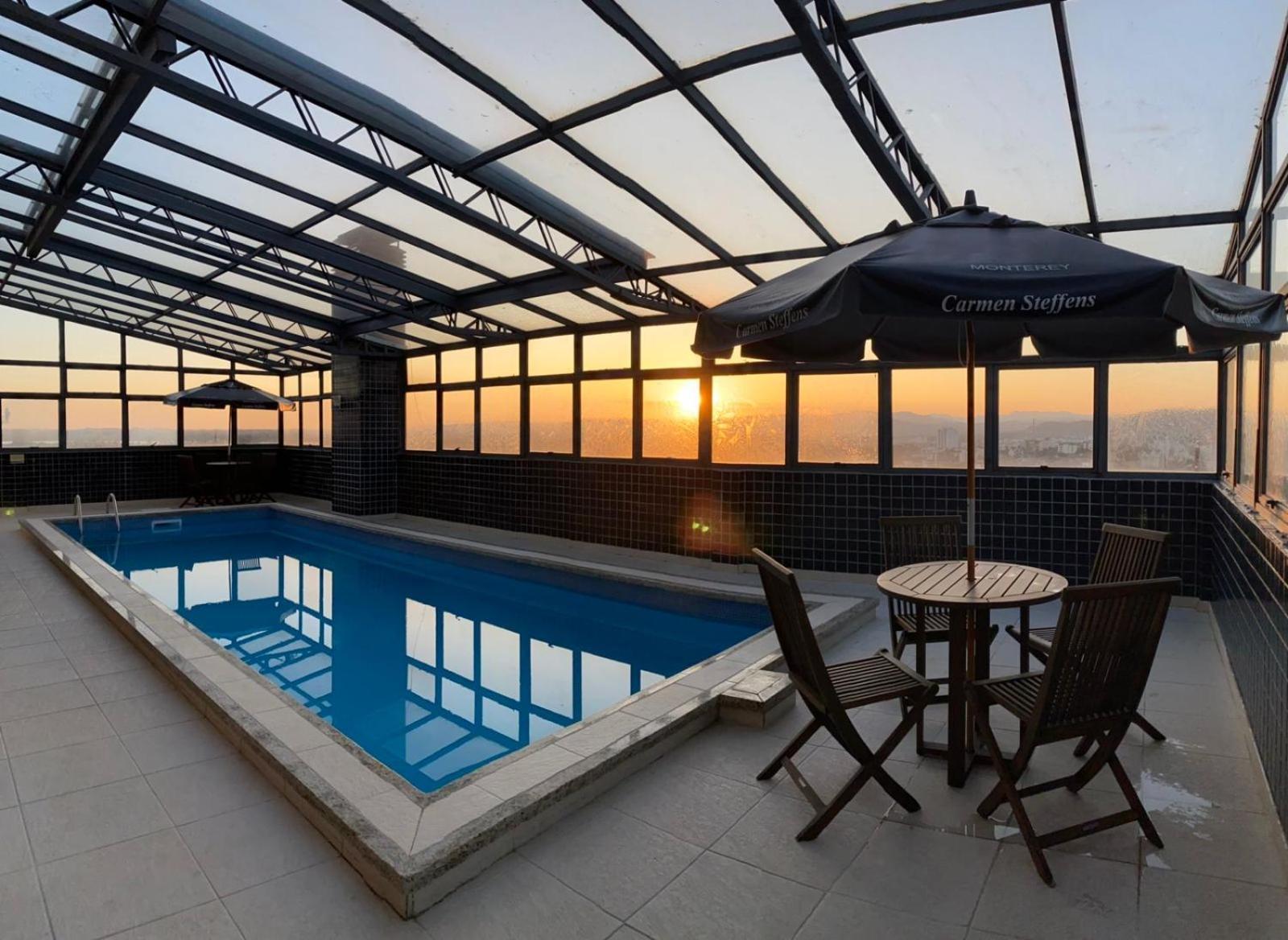 Aquarius Hotel Flat Residence Santa Cruz do Sul Esterno foto