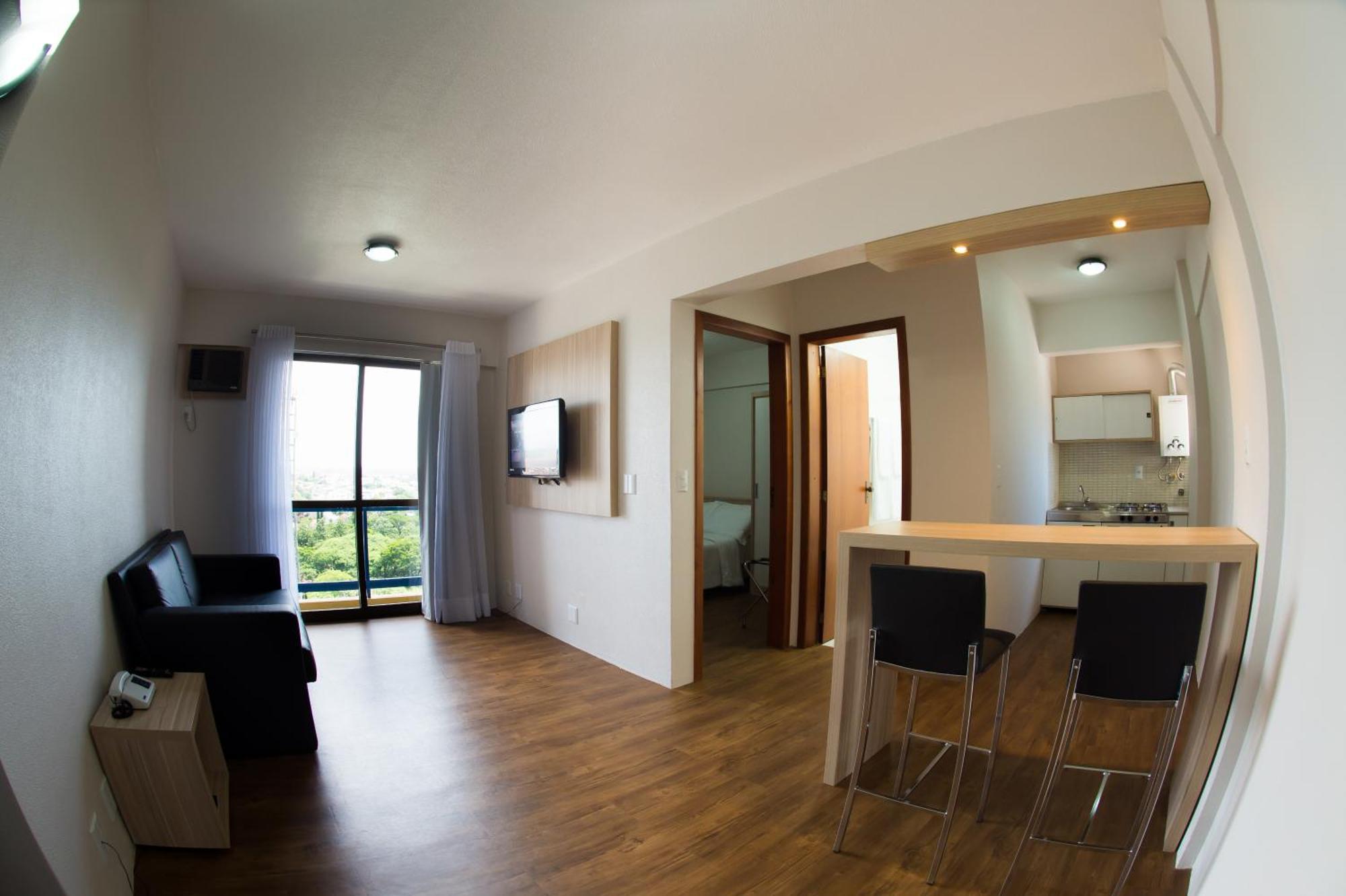 Aquarius Hotel Flat Residence Santa Cruz do Sul Esterno foto
