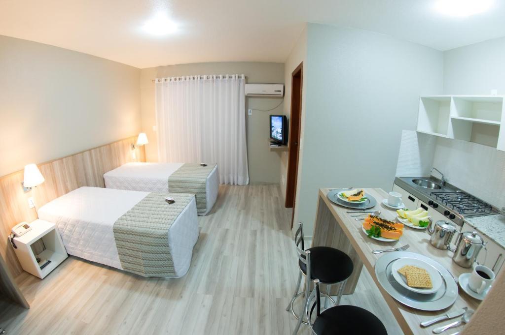 Aquarius Hotel Flat Residence Santa Cruz do Sul Camera foto
